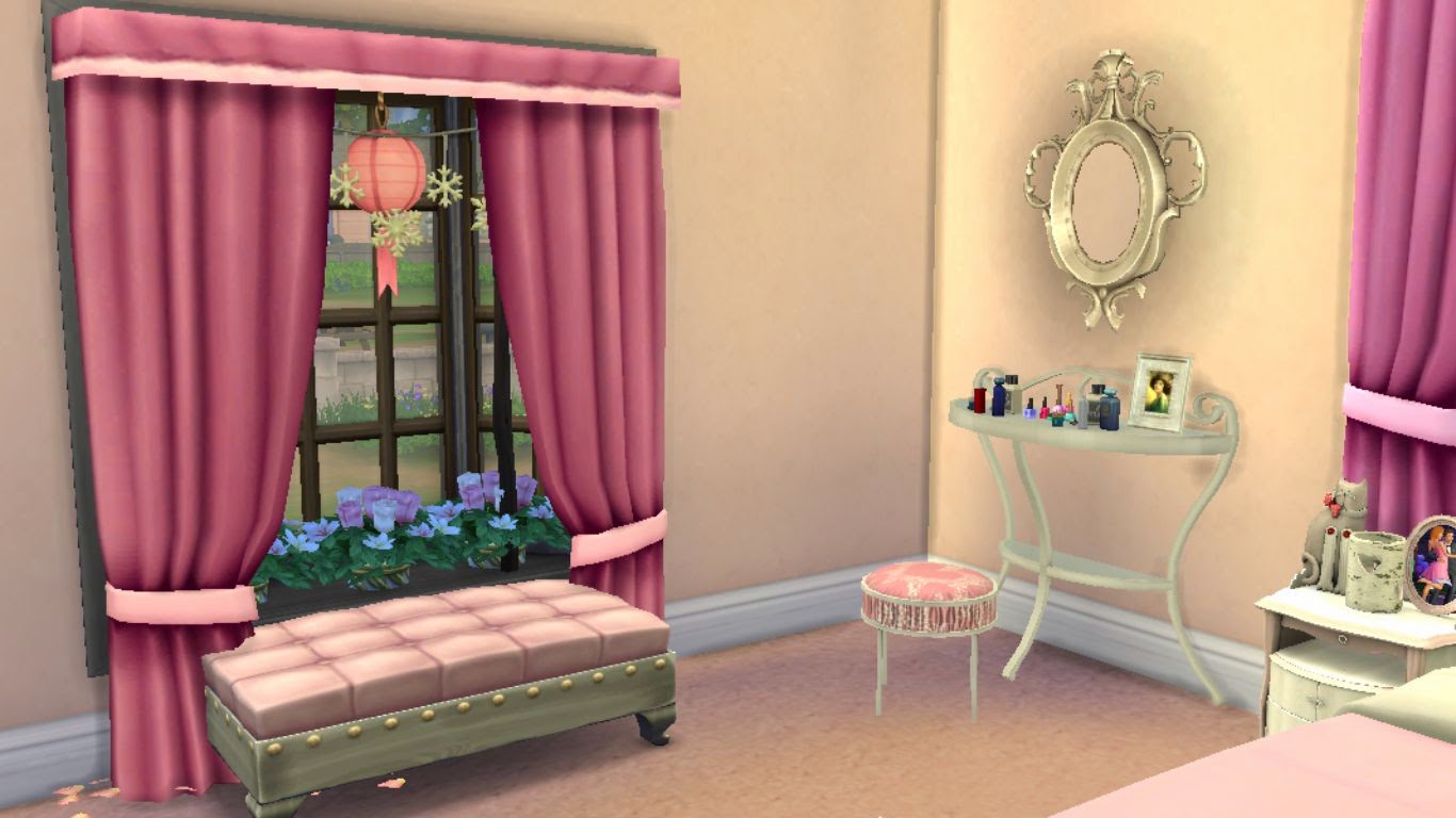  Sims  4  Download Dreamy Teen  Bedroom for Girls Sanjana 
